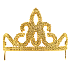 Bristol Novelty Gold Tiara (Plastic) All Womens Costumes