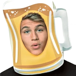 Rasta Imposta All Mens Costumes Beer Mug Headpiece