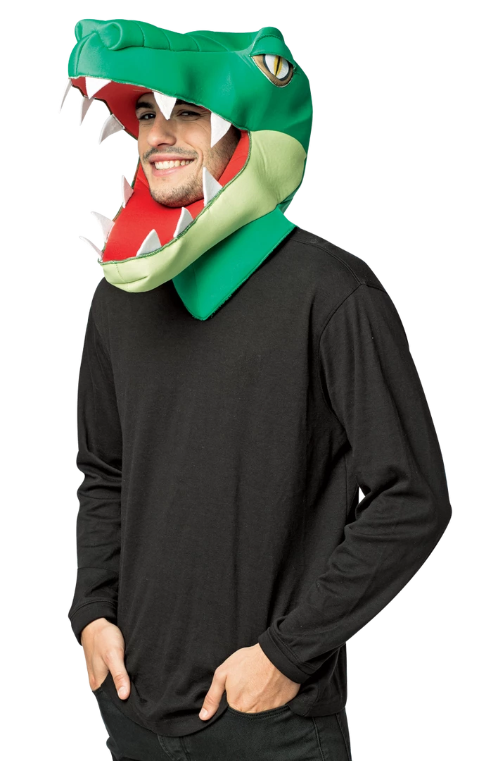 Angels Dist. Gator Head All Mens Costumes 1 Angels Dist. Gator Head All Mens Costumes