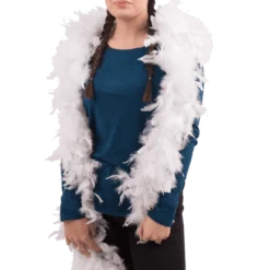 Bristol Novelty 1920s White Feather Boa