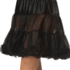 California Costumes French Maids Ruffled Pettiskirt Black