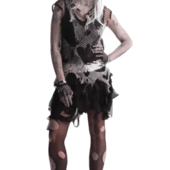 Bristol Novelty Women's Punk Zombie Costume