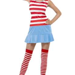 Smiffys All Womens Costumes Ladies Where's Wally Costume