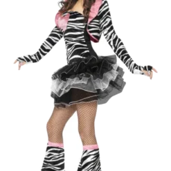 Smiffys Fever Zebra Costume All Womens Costumes