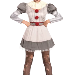 Leg Avenue All Womens Costumes Ladies Creepy Clown Costume