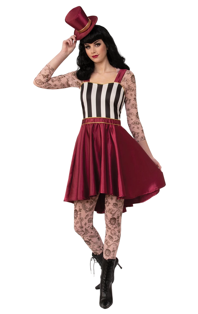 Bristol Novelty Womens Tattooed Lady Costume 1 Bristol Novelty Womens Tattooed Lady Costume