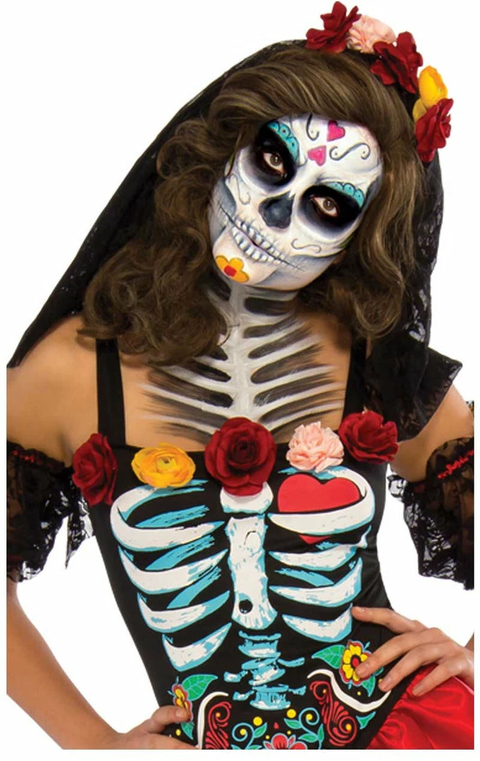 Rubies All Womens Costumes Adult Day Of The Dead Senorita Costume 3 Rubies All Womens Costumes Adult Day Of The Dead Senorita Costume
