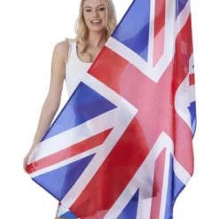 Generic Large Union Jack Flag Around The World