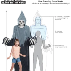 California Costumes All Mens Costumes Towering Reaper Costume 5 California Costumes All Mens Costumes Towering Reaper Costume