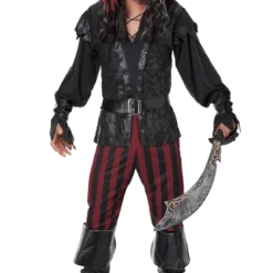 California Costumes All Mens Costumes Ruthless Rouge Costume