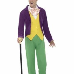 Smiffys Adult Roald Dahl Willy Wonka Costume All Mens Costumes