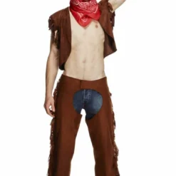 Smiffys All Mens Costumes Fever Ride 'Em High Cowboy Costume