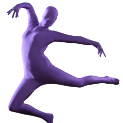 Body Republic All Mens Costumes Morphsuit Purple