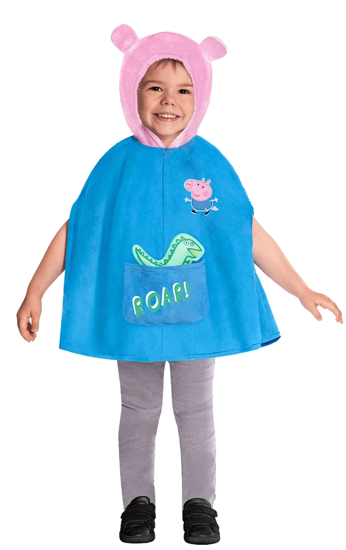 Amscan Kids George Peppa Pig Costume 1 Amscan Kids George Peppa Pig Costume