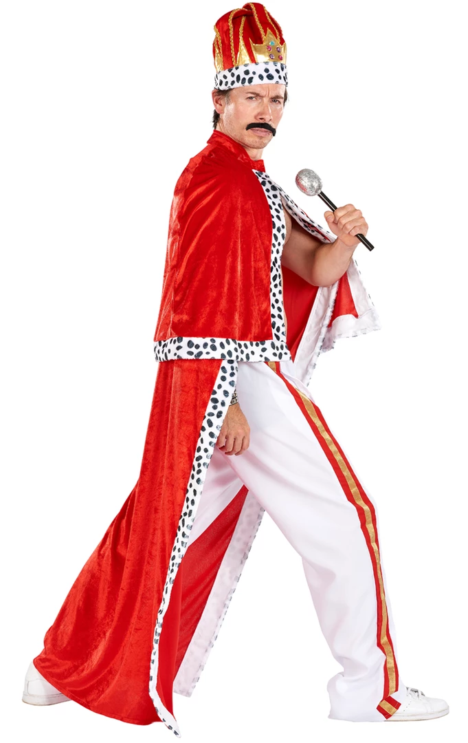 Orion Costumes Adult Rockstar King Costume 2 Orion Costumes Adult Rockstar King Costume