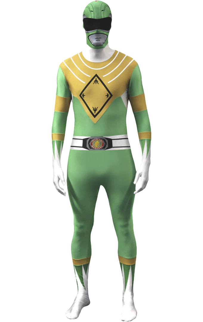 Body Republic Green Power Ranger Morphsuit 1 Body Republic Green Power Ranger Morphsuit