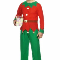 Smiffys Adult Budget Elf Costume