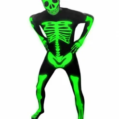 Body Republic All Mens Costumes Glow In The Dark Skeleton Morphsuit