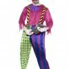 Smiffys All Mens Costumes Adult Kolorful Killer Klown Costume