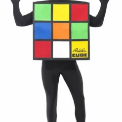 Smiffys All Mens Costumes Rubik's Cube Costume