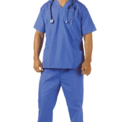 Underwraps Blue Hospital Scrubs