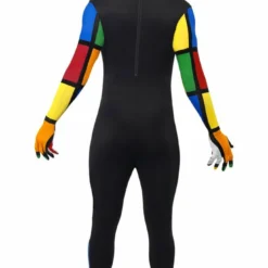 Smiffys Rubik's Cube Second Skin Costume 6 Smiffys Rubik's Cube Second Skin Costume