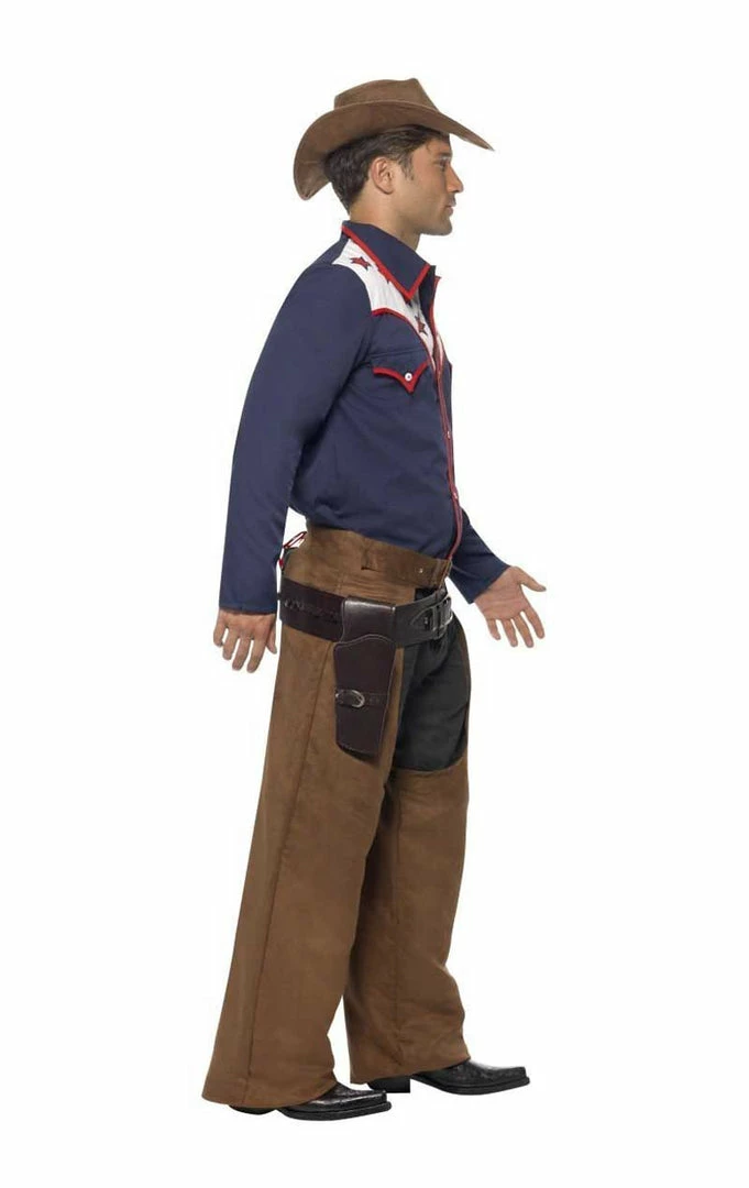 Smiffys All Mens Costumes Cowboy Fancy Dress Costume 2 Smiffys All Mens Costumes Cowboy Fancy Dress Costume