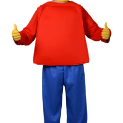 Body Republic Adult Mr Block Head Morph Costume All Mens Costumes