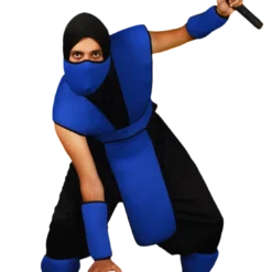 Body Republic Snake Eyes Ninja - Blue All Mens Costumes
