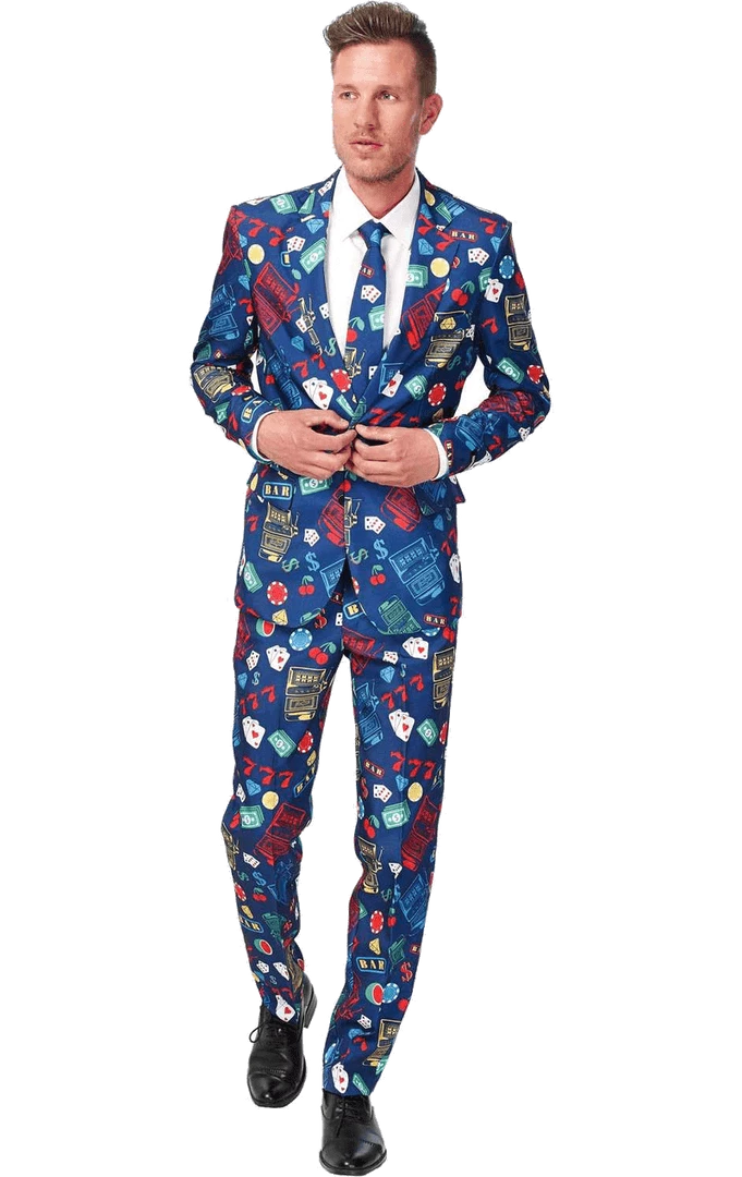 OppoSuits Adults Casino Slot Machine Suitmeister Costume 1 OppoSuits Adults Casino Slot Machine Suitmeister Costume