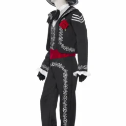 Smiffys Adult Day Of The Dead Senor Bones Costume