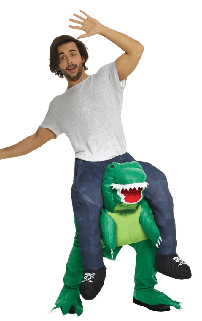 Body Republic Adults T-Rex Piggyback Costume 1 Body Republic Adults T-Rex Piggyback Costume