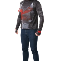 Rubies All Mens Costumes Adult Black Knight Top And Snood Costume