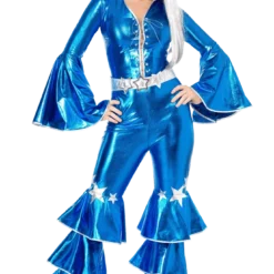 Smiffys Blue Dancing Queen Costume All Womens Costumes