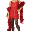 California Costumes All Womens Costumes Red Fashion Flapper Costume
