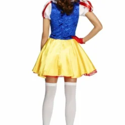 Smiffys Adult Fever Fairytale Snow White Costume