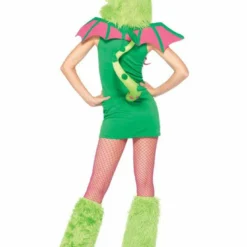 All Womens Costumes Leg Avenue Green Magic Dragon Sexy Fancy Dress Costume