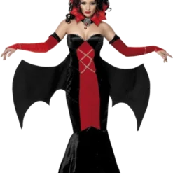 Smiffys Adults Women's Gothic Manor Vampire Costume