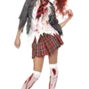 Smiffys High School Horror Zombie Schoolgirl Costume
