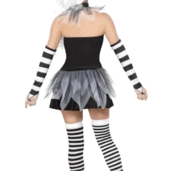 Smiffys All Womens Costumes Sinister Pierrot Clown Costume