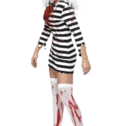 Smiffys Lady Zombie Convict Costume Adults
