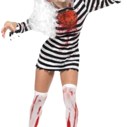 Smiffys Lady Zombie Convict Costume Adults