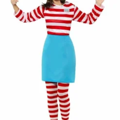 Smiffys Where's Wally Wenda Female Costume All Womens Costumes