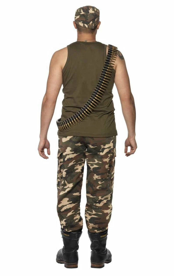 Smiffys All Mens Costumes Adult Khaki Camo Costume 4 Smiffys All Mens Costumes Adult Khaki Camo Costume