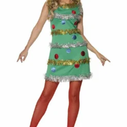 Smiffys Ladies Christmas Tree Costume All Womens Costumes