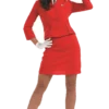 Fun Shack Adult Red Cabin Crew Costume All Womens Costumes