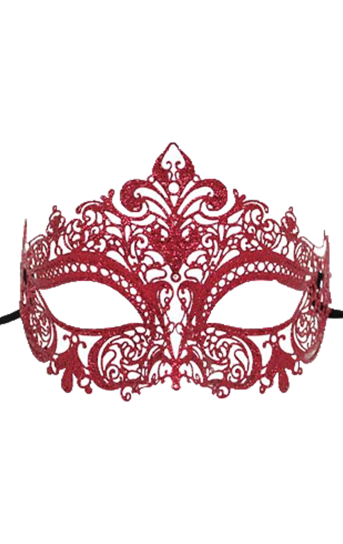 Generic Masks Metal Masquerade Mask - Various Colours 1 Generic Masks Metal Masquerade Mask - Various Colours
