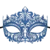 Generic Blue Glitter Masquerade Mask