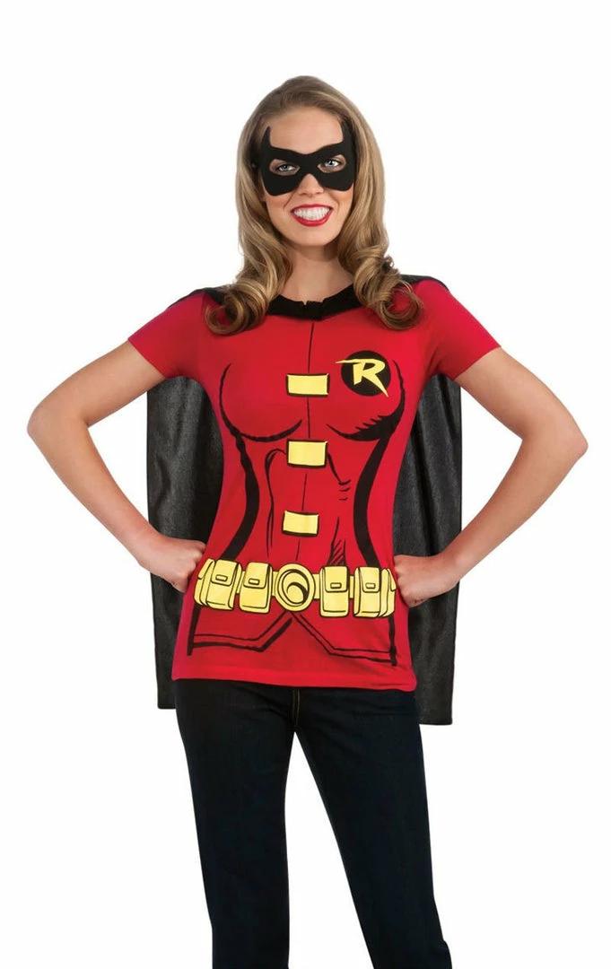 Rubies Adult Womens Robin T-Shirt All Womens Costumes 1 Rubies Adult Womens Robin T-Shirt All Womens Costumes