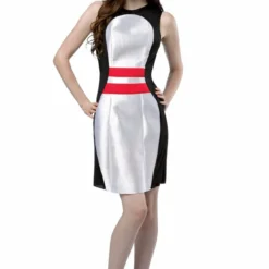 Rasta Imposta All Womens Costumes Bowling Pin Dress